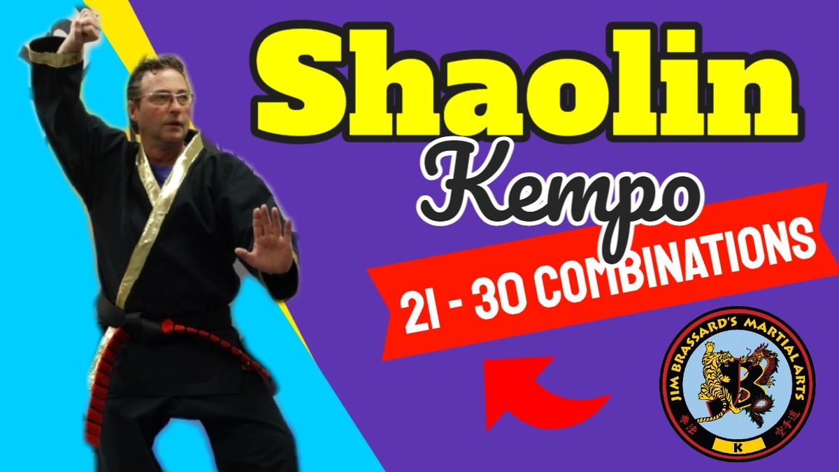 Shaolin Kempo Karate Combinations 21 30
